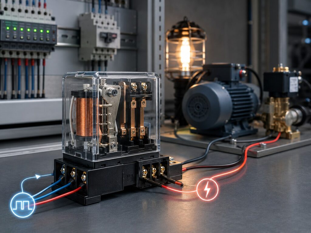 relay switching control circuit cover image