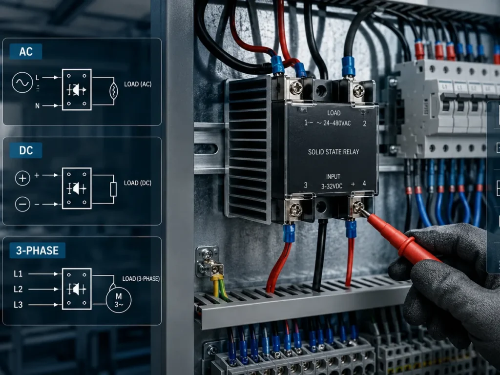 xurui solid state relay wiring cover image