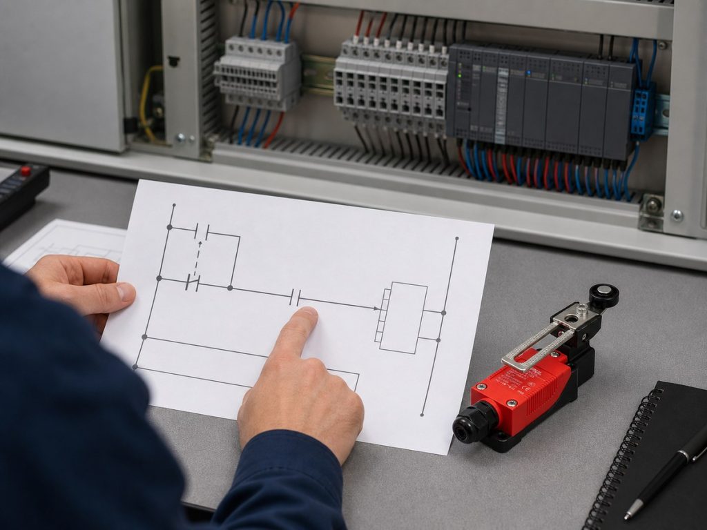 Tracing a Xurui limit switch diagram