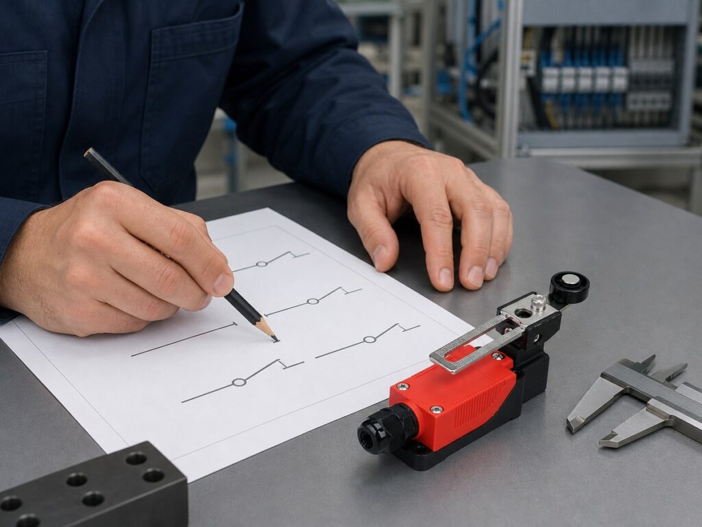 xurui limit switch symbol guide cover image