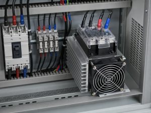 URUI solid state contactor with heat sink fan