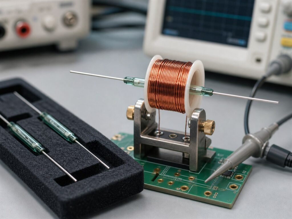 xurui xgh reed switch relay test cover image