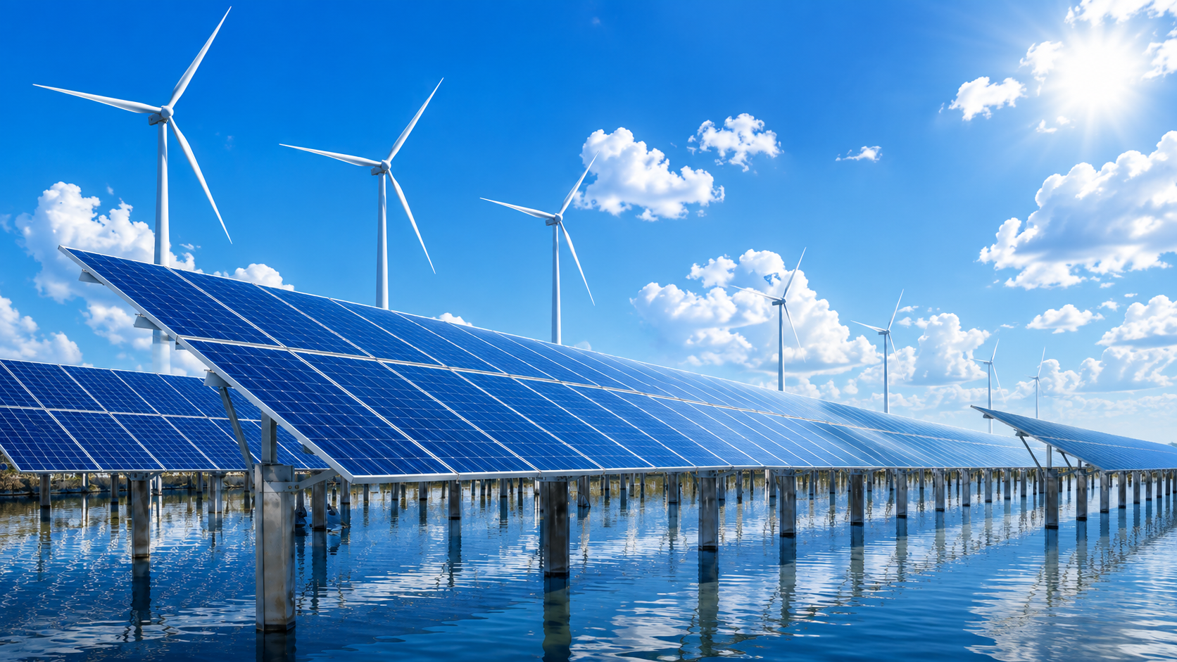Solar and wind energy equipment