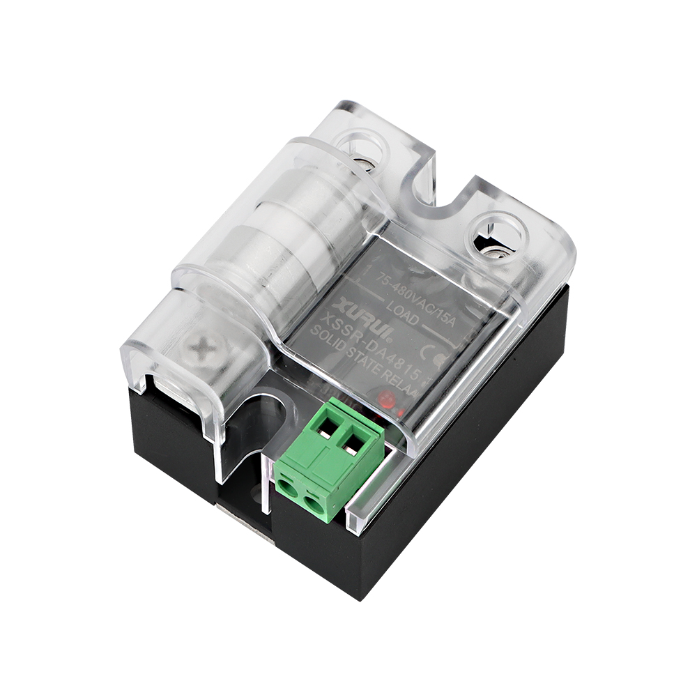 XSSR-F W2 Series Horizontal Single-Phase AC Solid State Relay with Current Protection