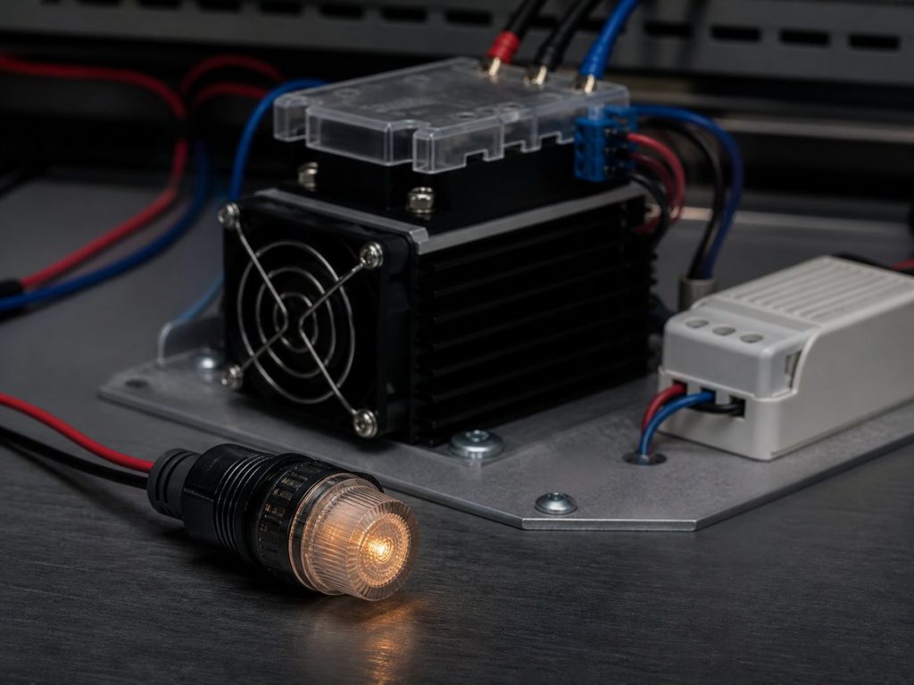 Xurui-style SSR LED driver glow