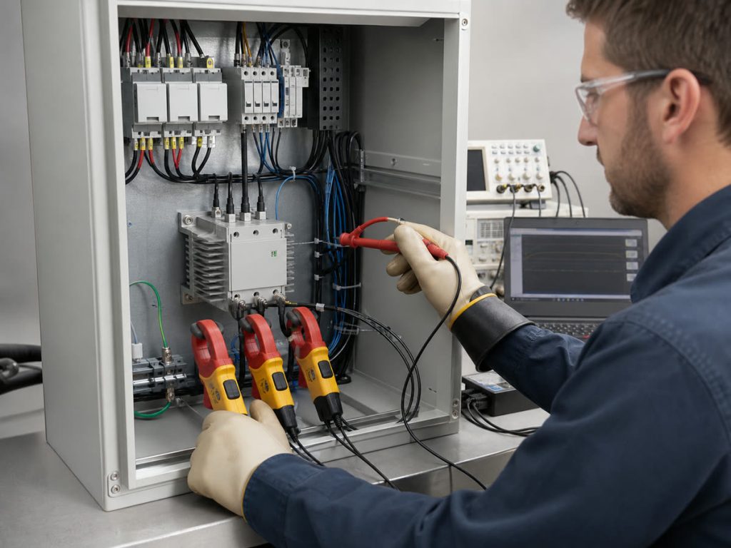 [heating-oem-ssr-worst-case-testing.jpg](C:/Users/Admin/Desktop/XURUI/assets/images/heating-oem-ssr/heating-oem-ssr-worst-case-testing.jpg)Testing a three-phase SSR in a heater panel