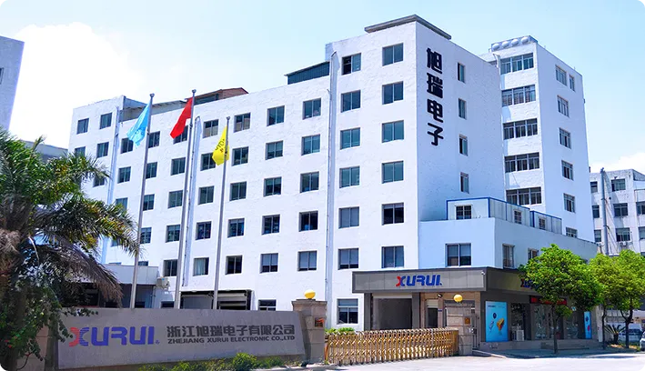XURUI manufacturing facility in Yueqing, Zhejiang, China