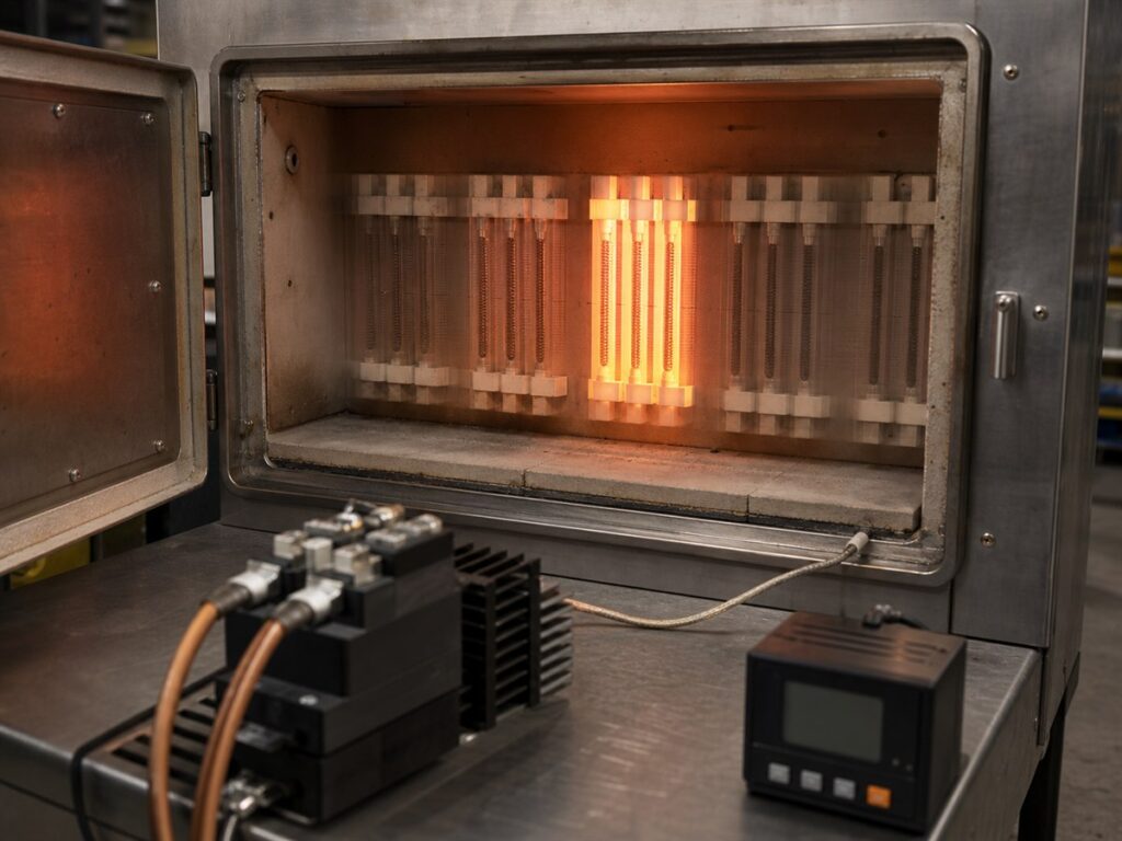 SSR time proportional heater control
