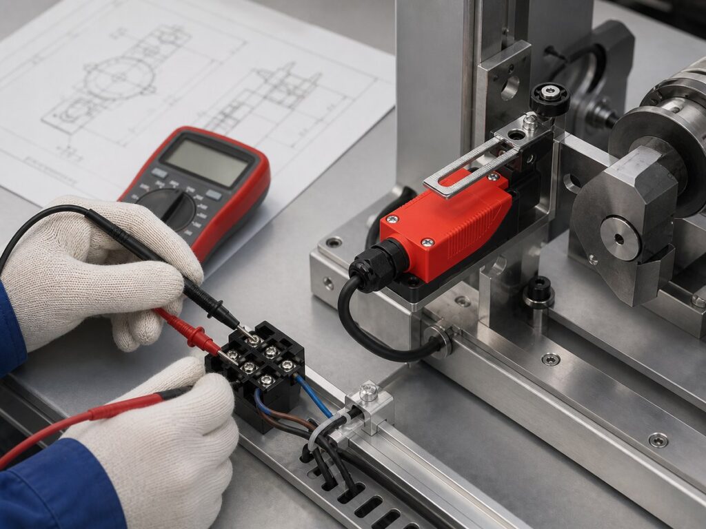 Xurui position sensing switch test