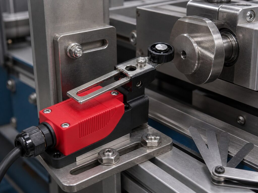 Xurui limit switch alignment check