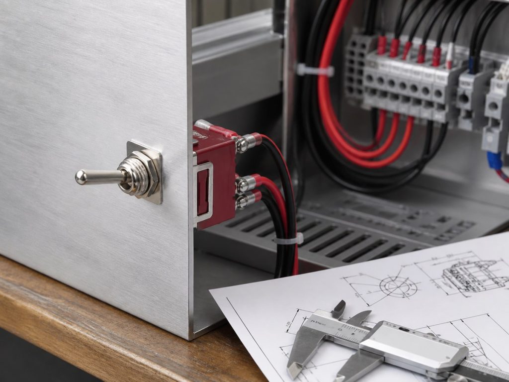 XURUI toggle switch panel fit