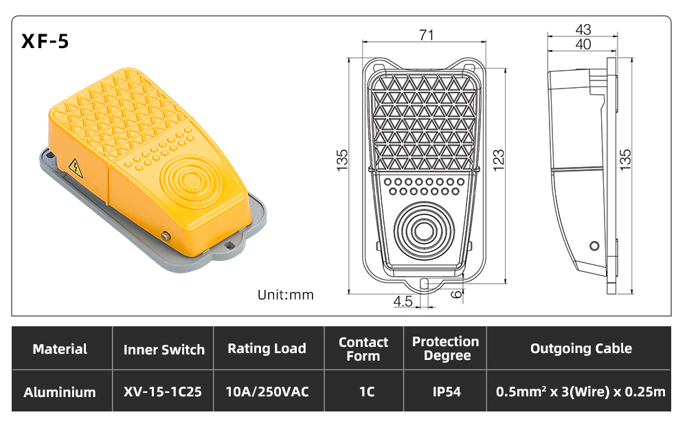 XF original Product Selection sheet 6