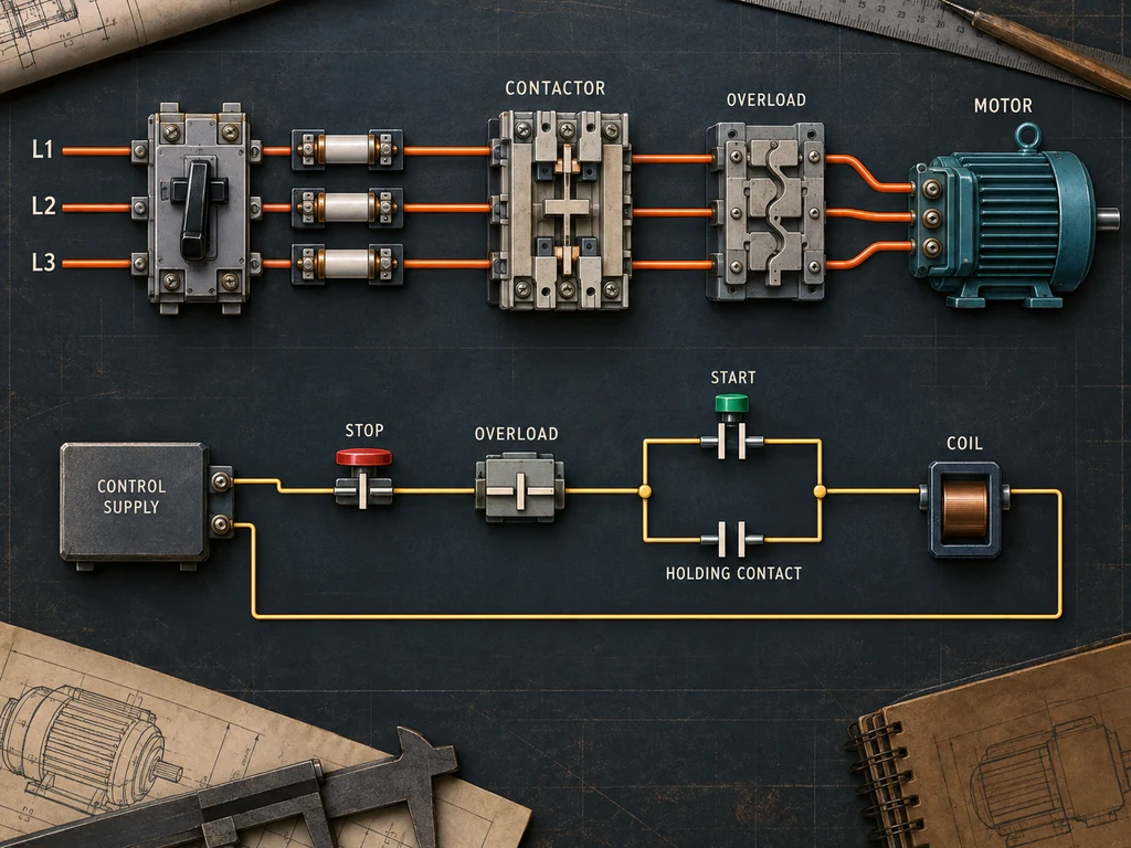 Direct-on-line motor starter