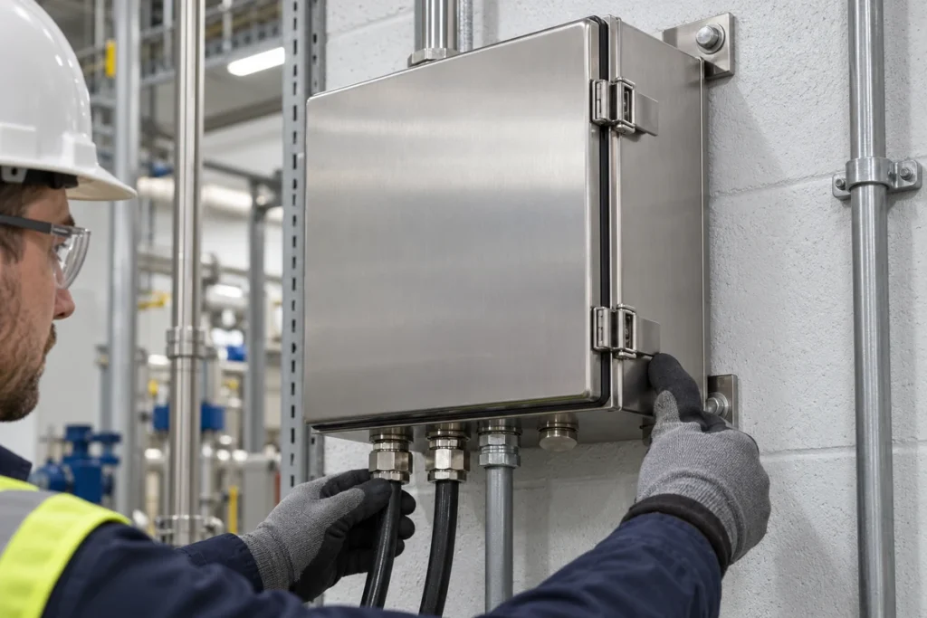 NEMA enclosure sealing details