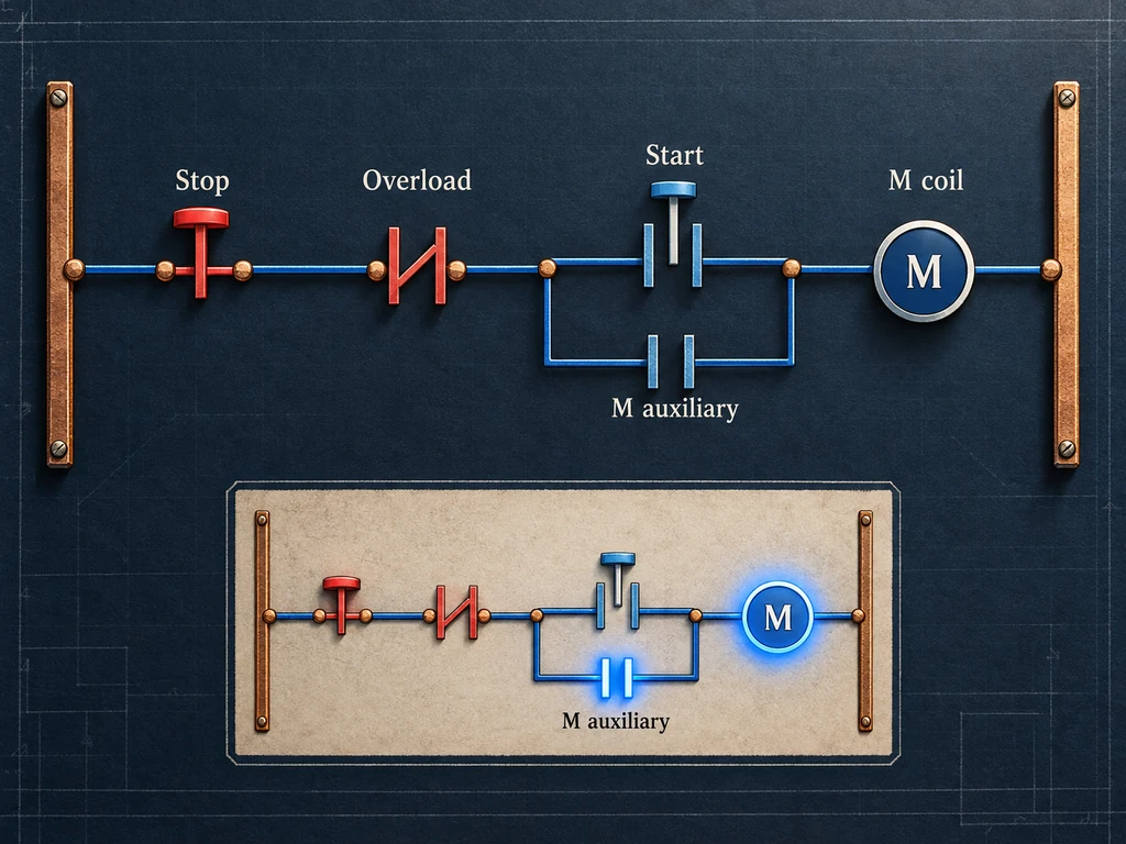 Motor Control Ladder Diagram