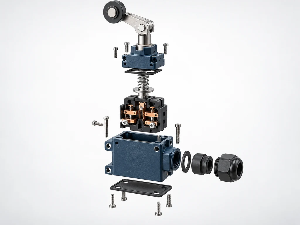 mechanical limit switch internal components