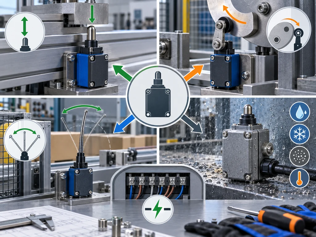 mechanical limit switch operating principle