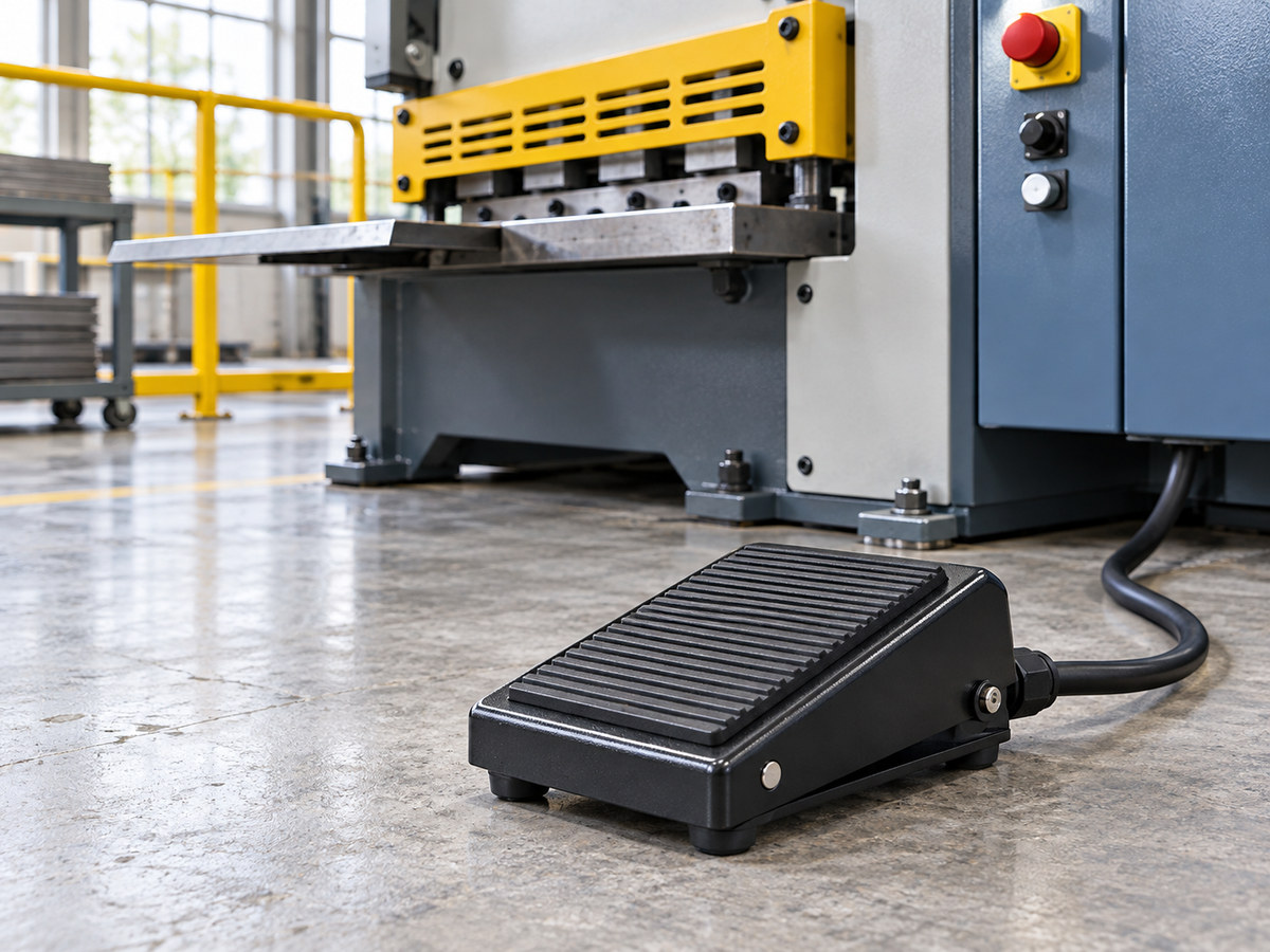 Xurui momentary foot switch in factory