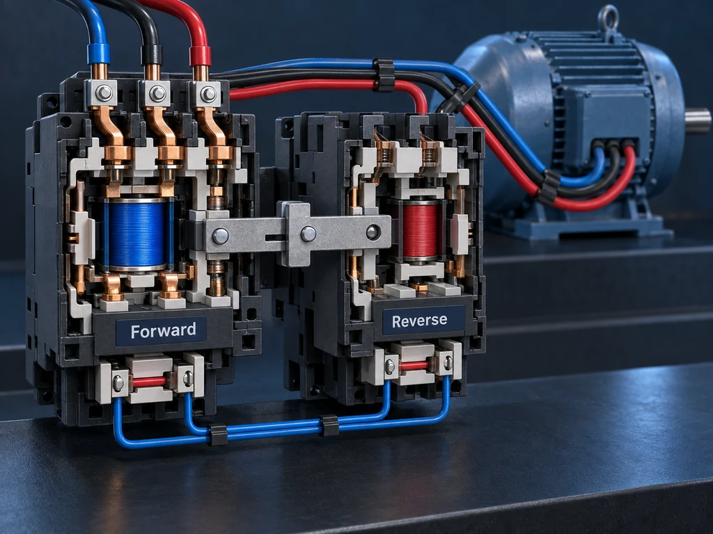 Forward Reverse Contactor Interlock