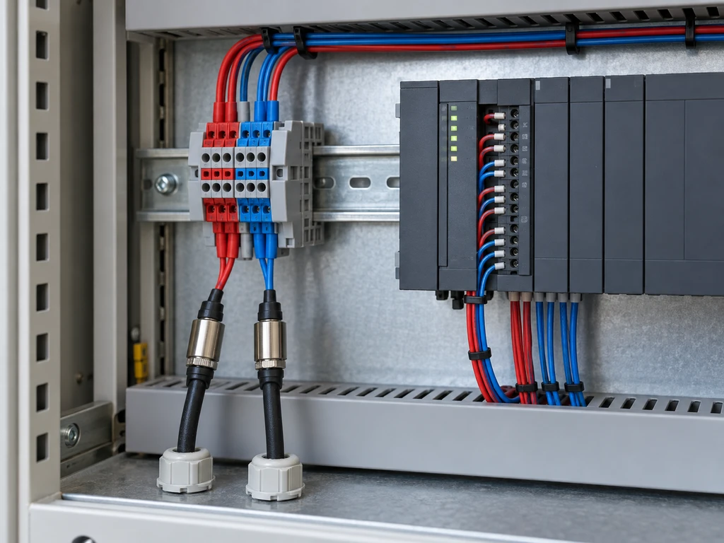 DC PLC input wiring