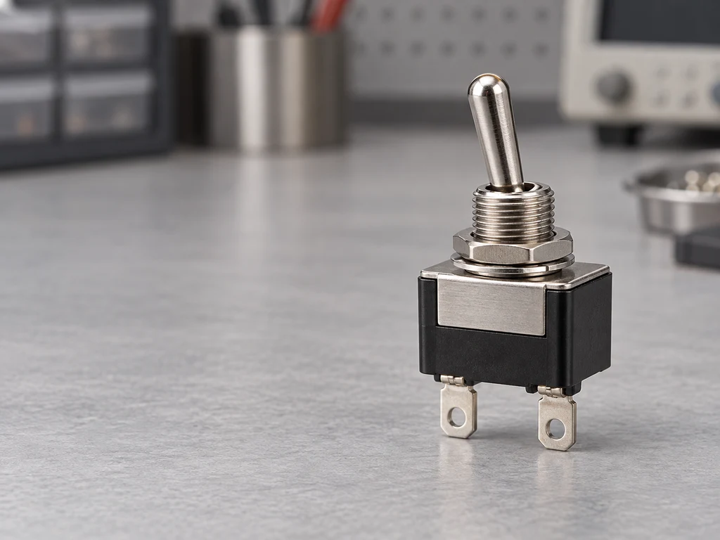 [spst-toggle-switch-cover.webp](C:/Users/Admin/Documents/ChatGPT/旭瑞/images/spst-toggle-switch/spst-toggle-switch-cover.webp)SPST toggle switch product on a clean electronics workbench