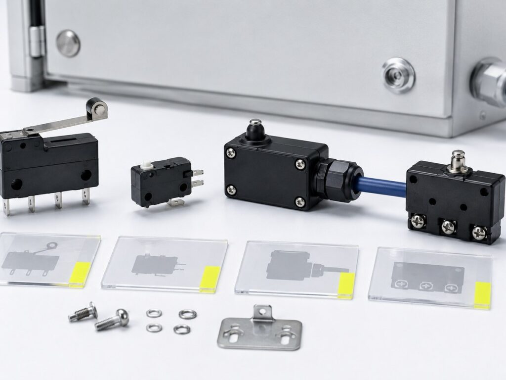 Xurui micro switch enclosure selection