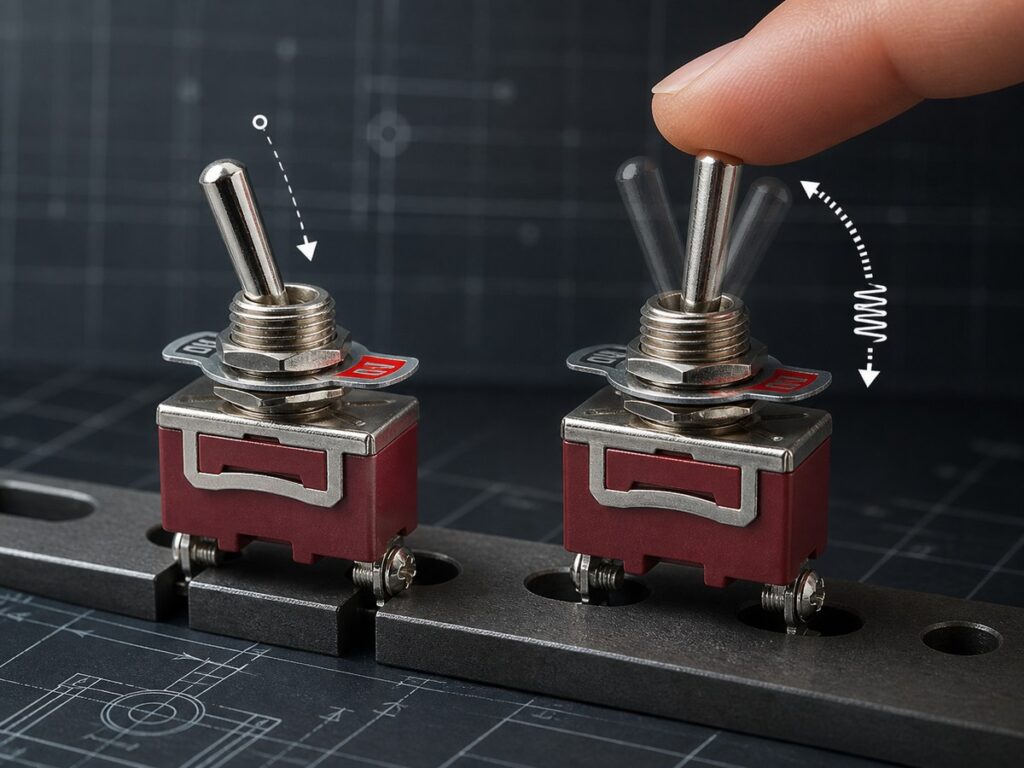 Xurui toggle switch action return diagram