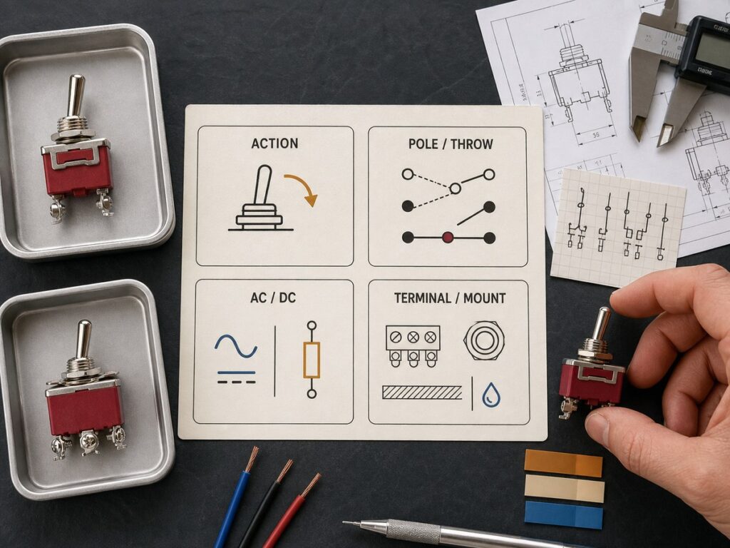 Xurui toggle switch RFQ checklist