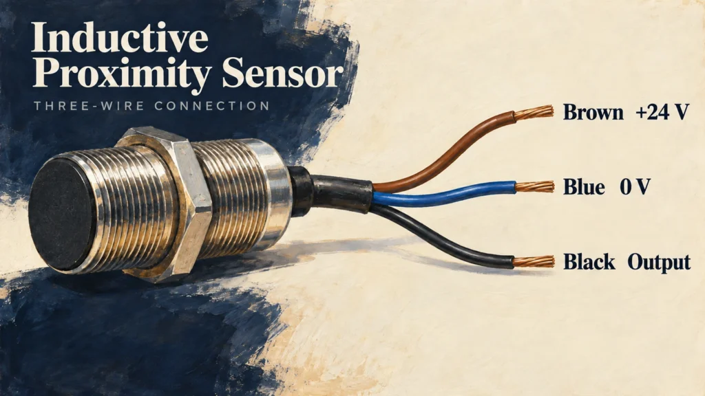 Proximity switch wire colors